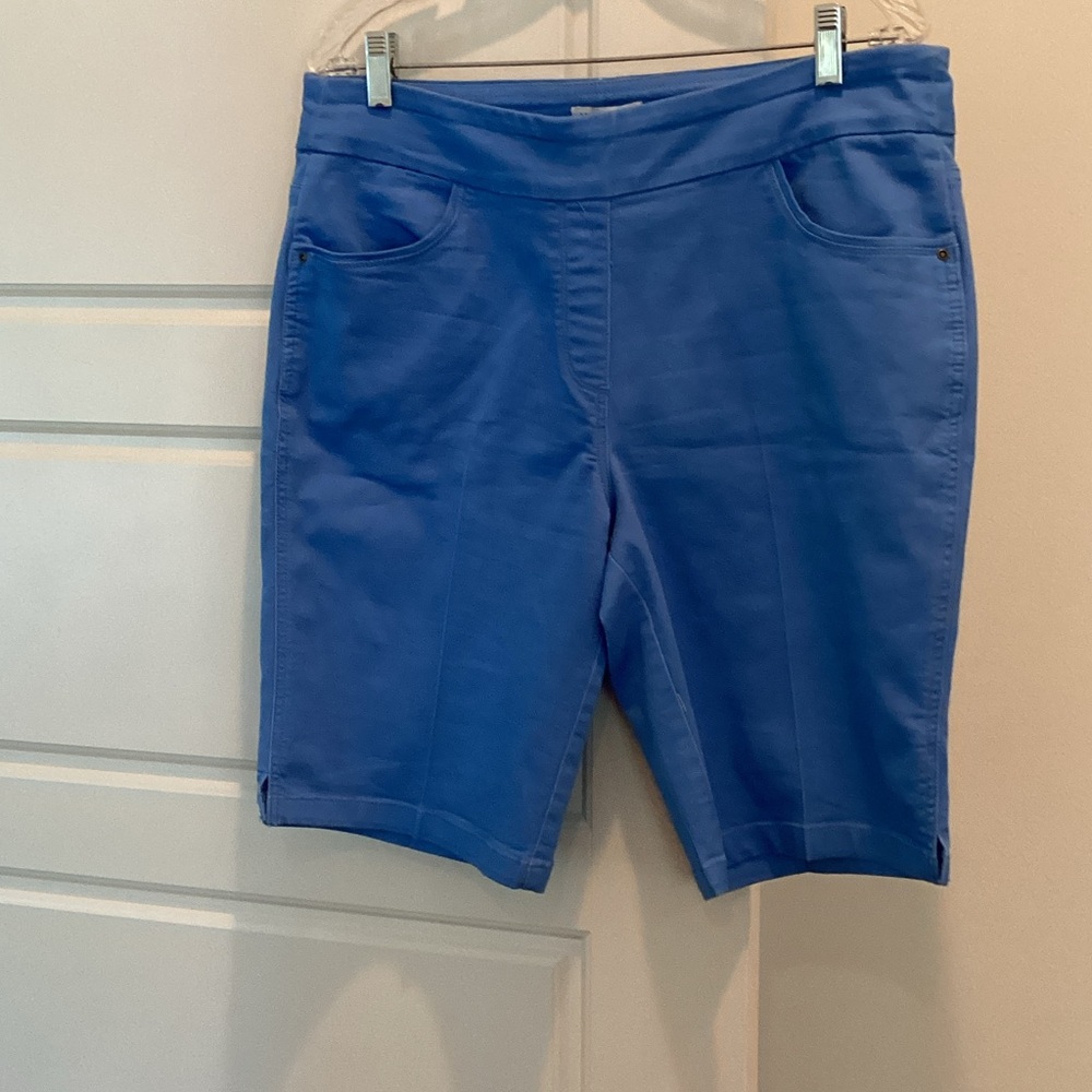 Kim Rogers Royal Blue Bermuda Shorts